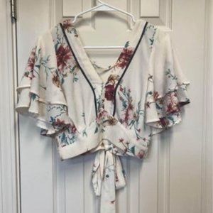 Floral Crop Top